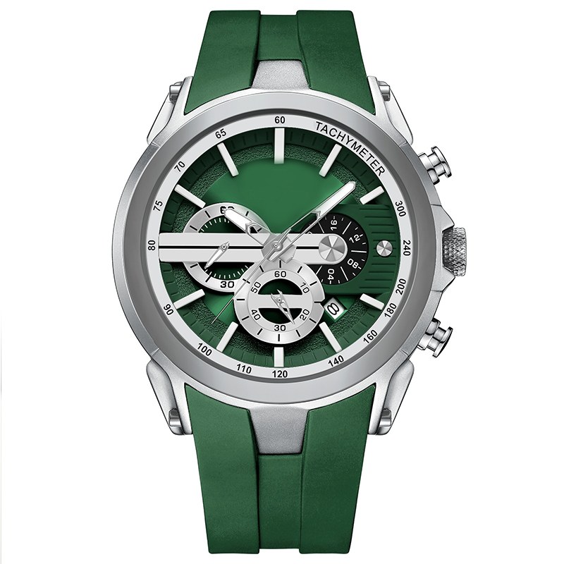 💎Stylish sports watch with luminous display, silicone strap and waterproof design💎