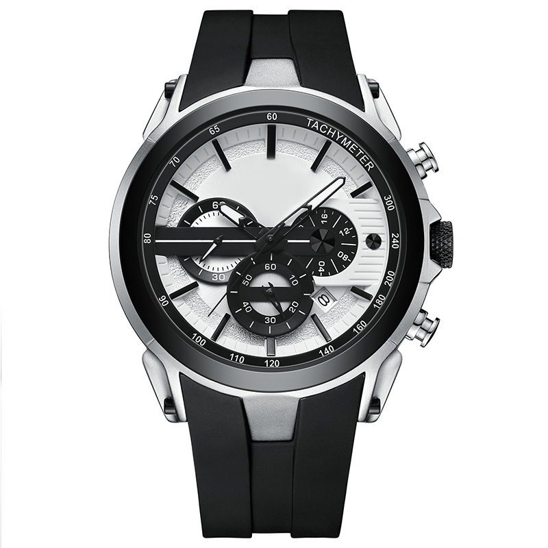 💎Stylish sports watch with luminous display, silicone strap and waterproof design💎