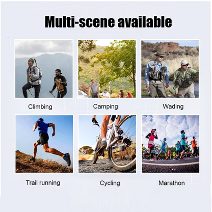 🏃‍♂️Hiking & Mountaineering Vest with Phone Bag - Multi-functional for Outdoor Activities