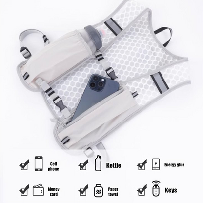 🏃‍♂️Hiking & Mountaineering Vest with Phone Bag - Multi-functional for Outdoor Activities