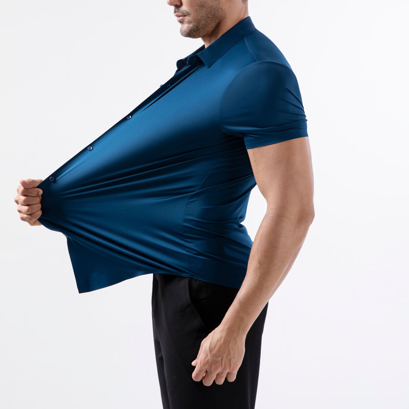 Men's Short Sleeve 4-Way Stretch Shirt