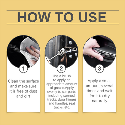 "Grease the Ride, Not the Drama! 🛠️✨ Stop Squeaks, Start Smirks – Your Car’s New Groove!"🚀‘Running out of stock’! Sold at 50% off for a limited time!