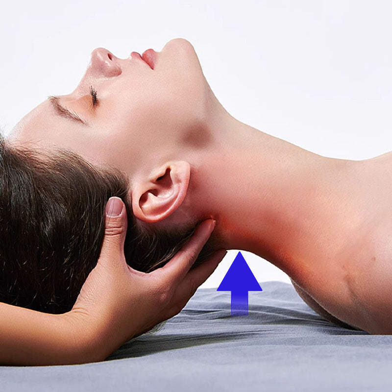 💥🥰Red Light Therapy Neck Traction Pillow