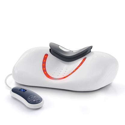 💥🥰Red Light Therapy Neck Traction Pillow