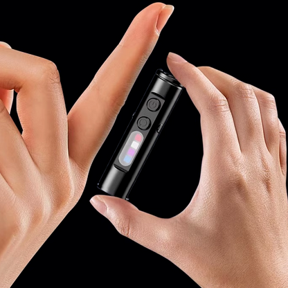 Rechargeable & Magnetic Mini Keychain Flashlight