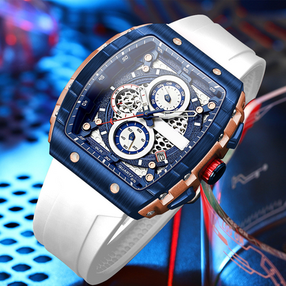 🌈Cyberpunk Futuristic Style⌚Men's Multifunctional Fashion Quartz Watch