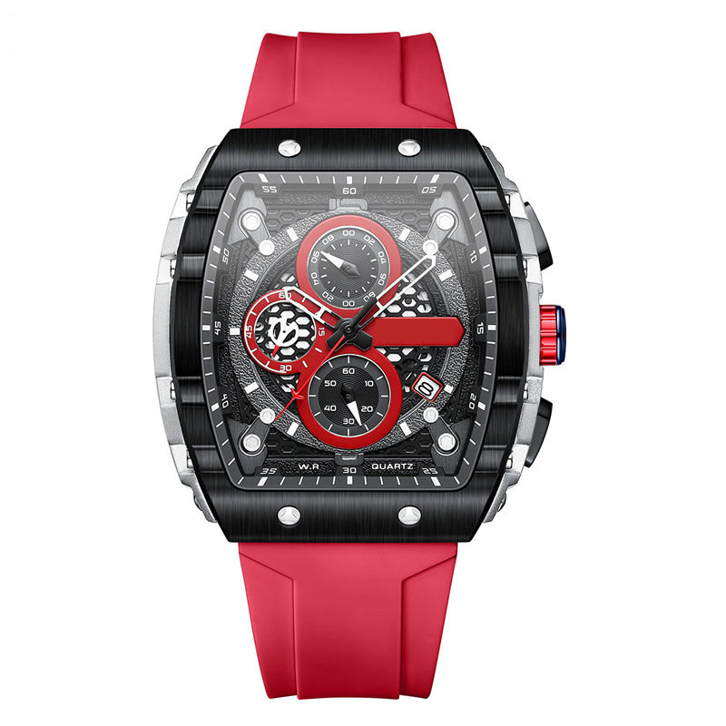 🌈Cyberpunk Futuristic Style⌚Men's Multifunctional Fashion Quartz Watch