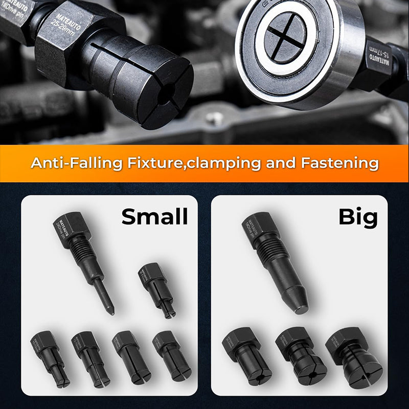 Blind Hole Collet Bearing Puller Set
