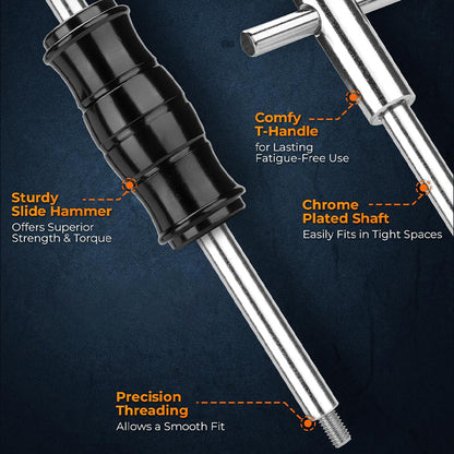 Blind Hole Collet Bearing Puller Set