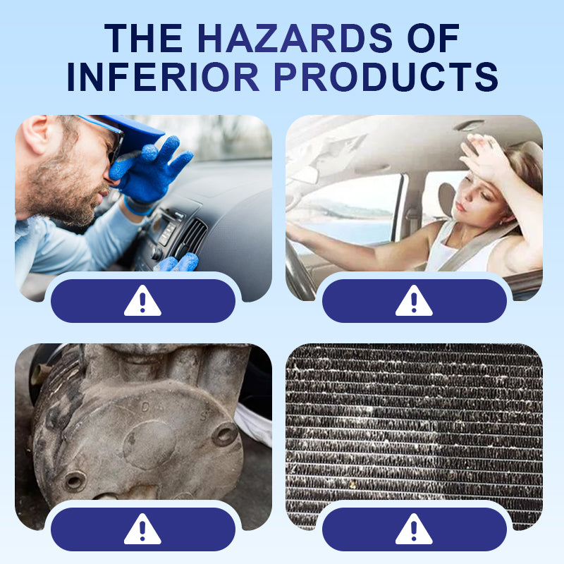 Self-filling refrigerant for automotive air conditioning systems