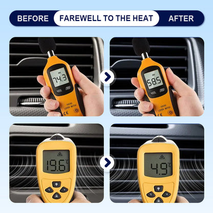 Self-filling refrigerant for automotive air conditioning systems