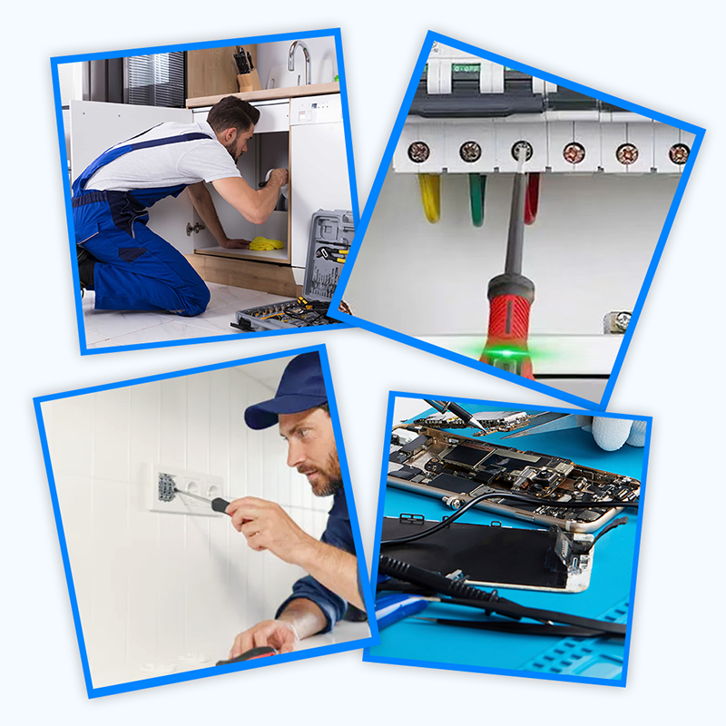 2-In-1 High Torque Strong Magnetic Flathead Phillips Screwdriver