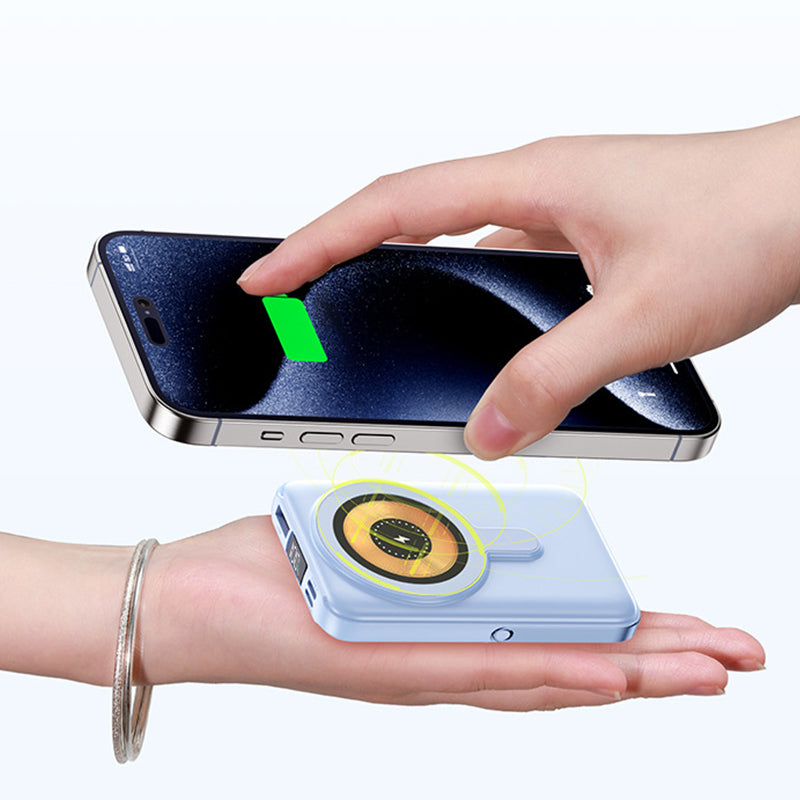🔋Magnetic Wireless Power Bank 10000mAh Fast Chargrs
