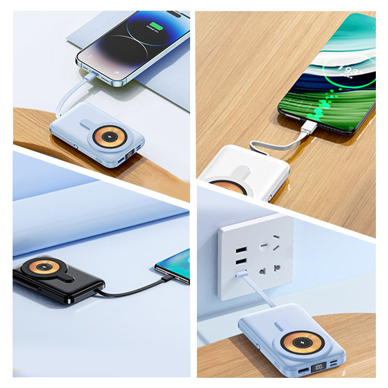 🔋Magnetic Wireless Power Bank 10000mAh Fast Chargrs