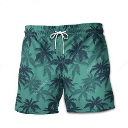 Men’s Tropical Print Shirt and Pants