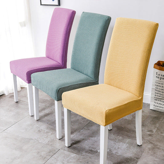 🪑 BUY 2 GET 3! ✨ STRETCH CHAIR COVER - One-Piece Design & Universal Fit, Spandex Material for Easy Installation, Protects Furniture from Stains and Wear 🛋️🌟