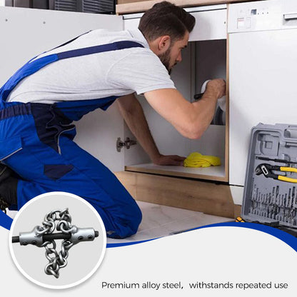 🔥Hot Sale🔥Drain Auger Plumbing Snake for Blockages