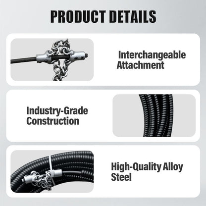 🔥Hot Sale🔥Drain Auger Plumbing Snake for Blockages