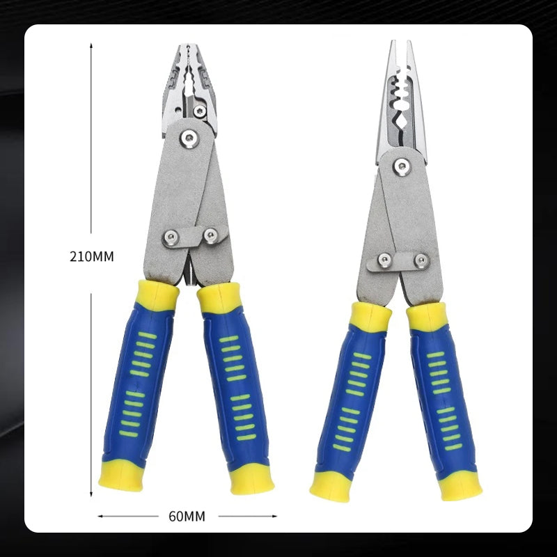 Multi-Functional Adjustable Wire Stripper Pliers