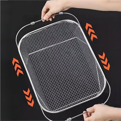 🏠2025 Essential items for the kitchen⏰Expandable Over The Sink Dish Drying Rack