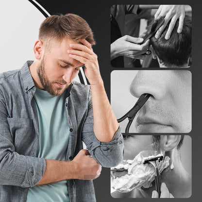 Waterproof Electric Beard Trimmer for Men