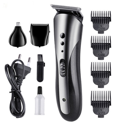 Waterproof Electric Beard Trimmer for Men