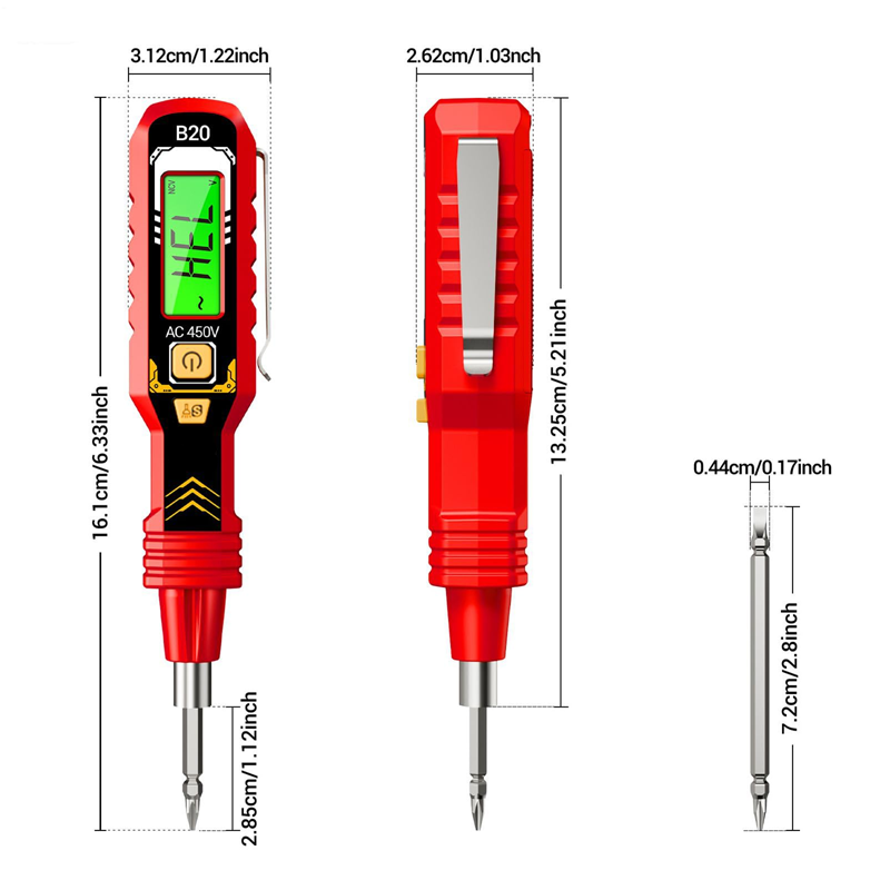 🔥 2025 Hot Sale 49% OFF🔥Non-Contact Voltage Tester with LCD Display