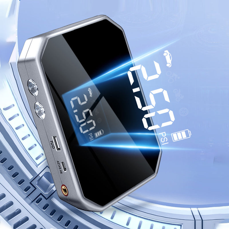 All-in-One Car Emergency Starting Power Supply & Inflatable Pump Set