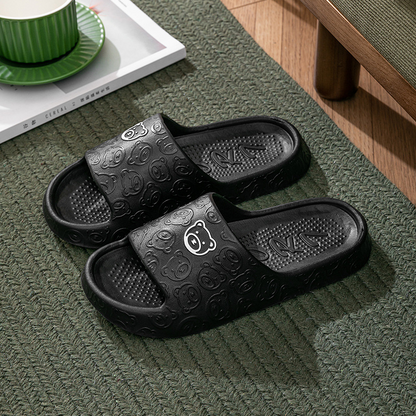 Breathable Dual-Wear Soft Sole Closed-Toe Slippers
