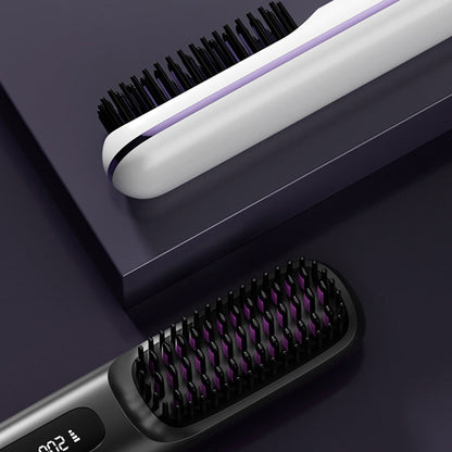 🔥Summer Hot Sale 50% Off🔥Wireless Ceramic Heating Hair Straightening Comb