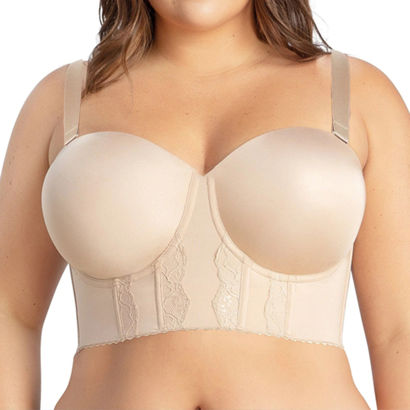 🔥🔥Limited Sale 49% OFF🔥Women’s Low Back Detachable Strap Bra
