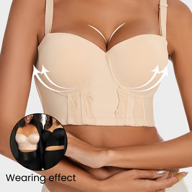 🔥🔥Limited Sale 49% OFF🔥Women’s Low Back Detachable Strap Bra