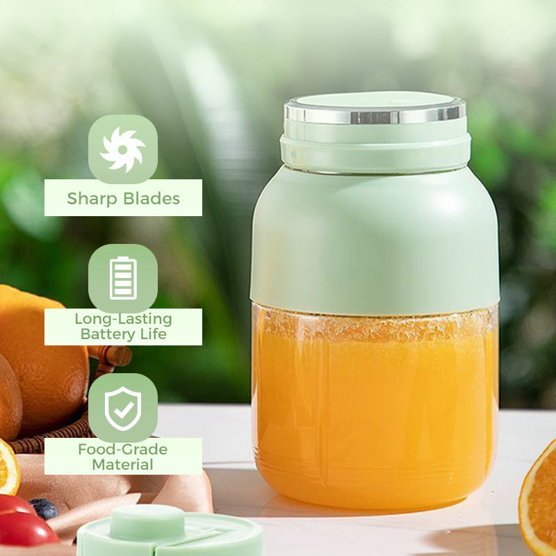 📢🍉Multifunctional🍊 Large-Capacity Wireless Portable Juicer Cup🍑🍌