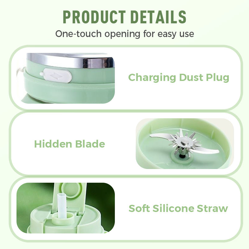 📢🍉Multifunctional🍊 Large-Capacity Wireless Portable Juicer Cup🍑🍌