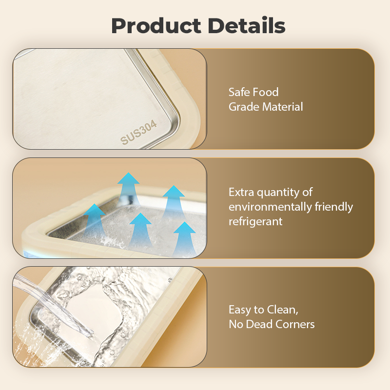 DIY Ice Cream Roll Maker Pan