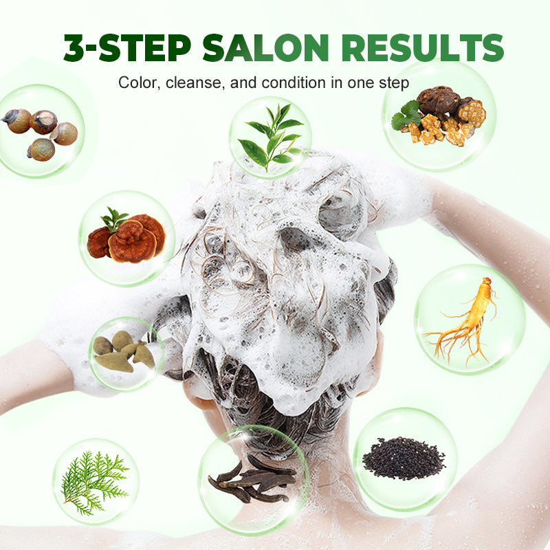3-In-1 Botanical Hair Coloring Cream