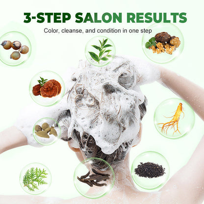 3-In-1 Botanical Hair Coloring Cream