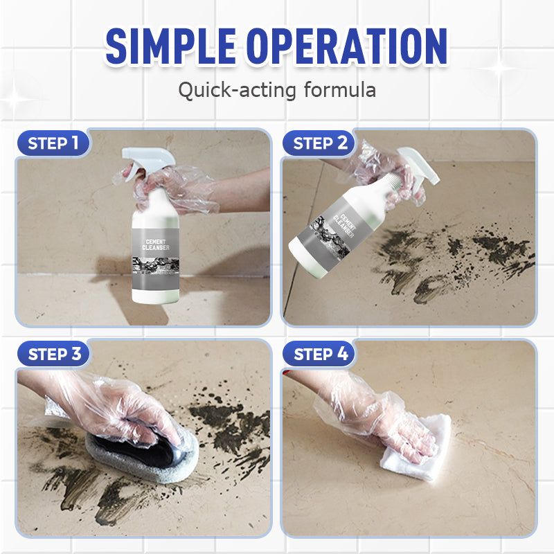Multipurpose Fast-Acting Cement Cleaner