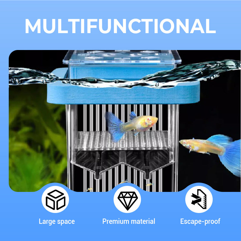 4-Layer Protective Detachable Acrylic Fry Hatching Box