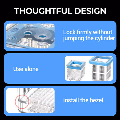 4-Layer Protective Detachable Acrylic Fry Hatching Box