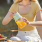 2-in-1 Electric Blender Water Bottle with Removable Straw
