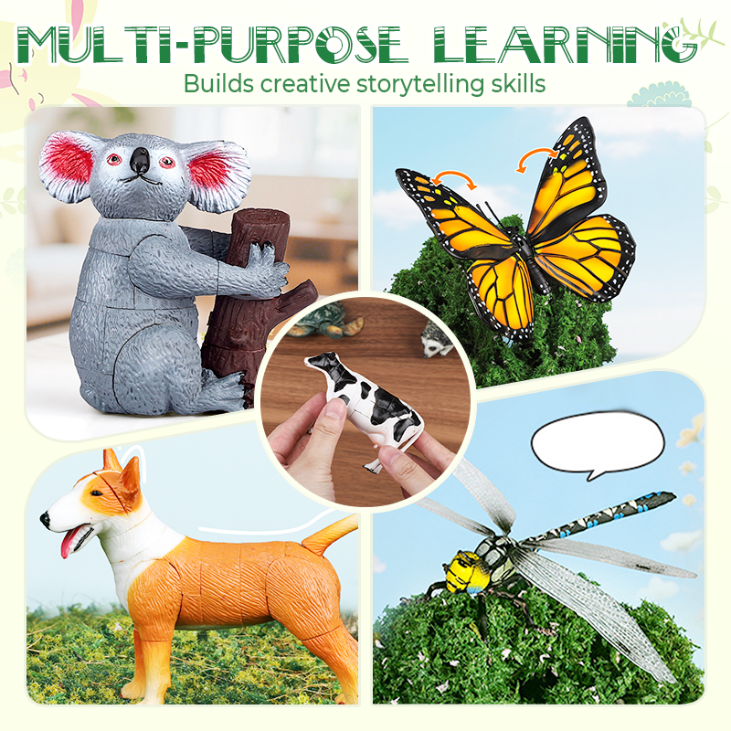 🐞Kids' Insect & Animal Slot-Assembly Toys