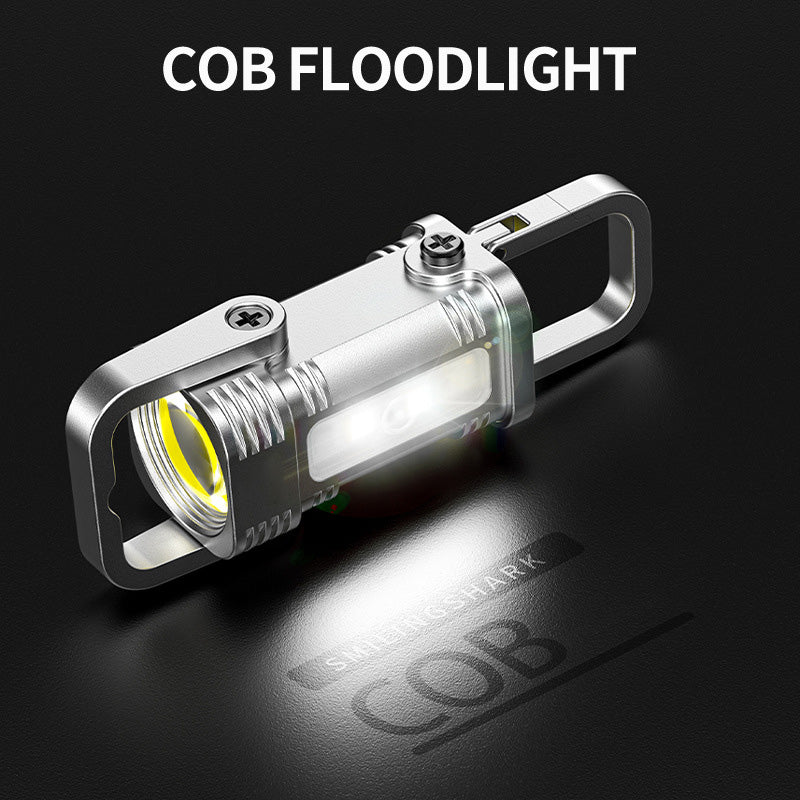 🔦55% Discount🔥Portable Rechargeable Bright Keychain Flashlight