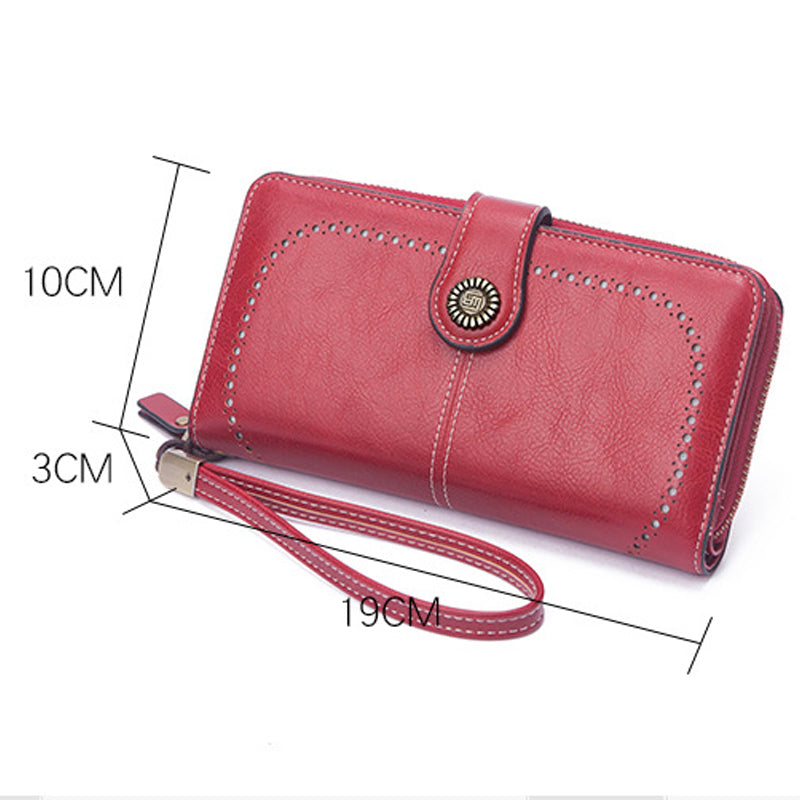Women's Fashion Zipper Wallet