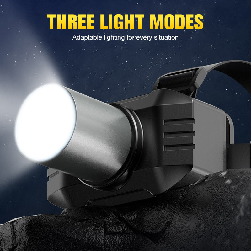 🎁 Hot Sale 49% OFF 🔥Bright Outdoor Rechargeable LED Headlamp