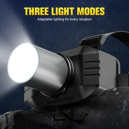 🎁 Hot Sale 49% OFF 🔥Bright Outdoor Rechargeable LED Headlamp