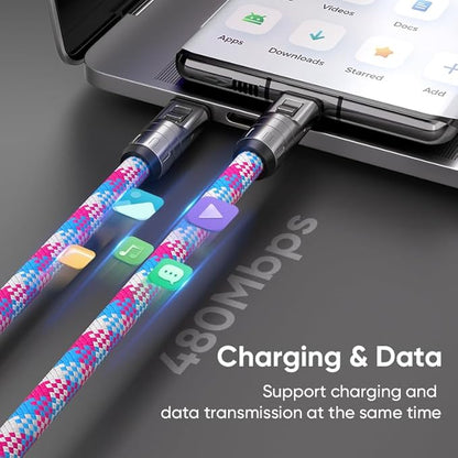 🔥 LAST DAY PROMOTION - 50%OFF 🔥2 IN 1 Cell Phone Lanyard Fast Charging Data Cable