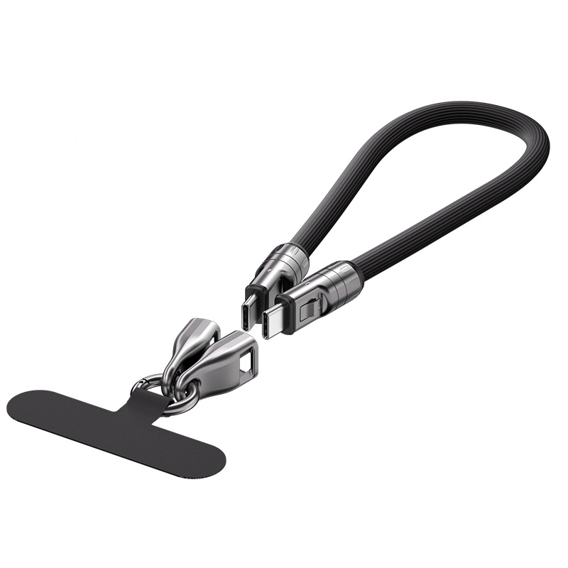 🔥 LAST DAY PROMOTION - 50%OFF 🔥2 IN 1 Cell Phone Lanyard Fast Charging Data Cable