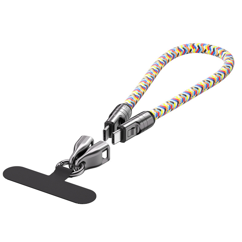 🔥 LAST DAY PROMOTION - 50%OFF 🔥2 IN 1 Cell Phone Lanyard Fast Charging Data Cable