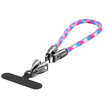 🔥 LAST DAY PROMOTION - 50%OFF 🔥2 IN 1 Cell Phone Lanyard Fast Charging Data Cable